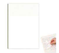 Notes adhésives transparentes - 50 feuilles de notes adhésives transparentes imperméables, notes adhésives transparentes | Notes autocollantes rouges simples et autocollantes pour étudiants, carnets