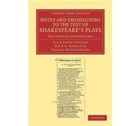 Notes and Emendations to the Text of Shakespeares Plays - Thomas Duffus Hardy - Cambridge University Press - Livre en Anglais - Paperback Thomas Duffus HardyThomas Duffus Hardy (Auteur)