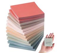 Notes autocollantes, 12 blocs-notes, 600 feuilles de autocollantes 3x3, blocs-, bâton, coloré, bloc-, coloré, fournitures de bureau pour fête