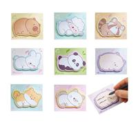 Notes Autocollantes, 240 Feuilles Petits bloc-notes en forme d'animaux, pour Marquer et Surligner les Pages, Faciles à Ecrire, Ré-Adhésifs