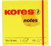 Notes Autocollantes, 51 X 76 Mm, Jaune