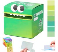 Notes autocollantes à motif de monstre mignon, design dégradé lumineux et coloré, notes autocollantes à retirer amusantes et mignonnes, 210 pièces/notes autocollantes de dessin animé