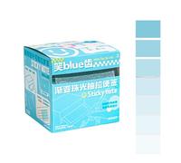 Notes autocollantes à tirer, 126 feuilles de message de coloriage, petit ruban adhésif pour écrire des notes par les enseignants et les élèves