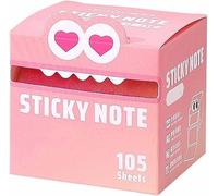 Notes autocollantes amusantes à motif de monstres mignons, animaux pastel, bloc-notes autocollants, petite liste de choses à faire, bloc-notes, fournitures pour bureau et école (I)