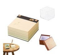 Notes autocollantes artistiques, avec blocs d'art créatifs en forme de cabane d'arbre | Bloc-notes art sculpté, bloc-notes, notes autocollantes, design pour le travail