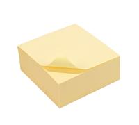 Notes Autocollantes Bloc 320 Feuillets Carrés De 75 X 75 Mm Jaune Adhésif Repositionnable