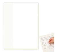 Notes autocollantes claires 50 feuilles de papier autocollant imperméable