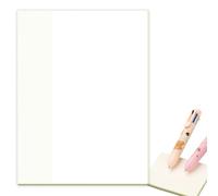 Notes autocollantes claires 50 feuilles de papier autocollant imperméable