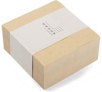 Notes Autocollantes De 10,2x10,2 Cm,Blocs Mémo Adhésifs Puissants,400 Feuilles/Cube (Kraft Marron)
