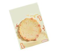 Notes autocollantes de la série Fruit, 30 feuilles, bloc-notes, A | Joli bloc-notes adhésif, bloc-notes de fruits artistiques, facile à écrire, fournitures scolaires et de bureau