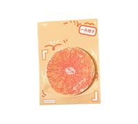 Notes autocollantes de la série Fruit, 30 feuilles, bloc-notes, B | Joli bloc-notes adhésif, bloc-notes de fruits artistiques, facile à écrire, fournitures scolaires et de bureau