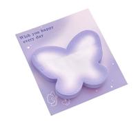 Notes autocollantes en papier dégradé 7,7 x 8,6 cm Forme irrégulière mignonne - Blocs mémo solides pour bureau scolaire d'étudiant, boîte de message d'apprentissage stationnaire