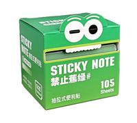 Notes Autocollantes Invisibles, Blocs Transparents, Lot de 105 Feuilles Repositionnables pour École Bureau Rappel Organisation Maison Étudiant Mise en