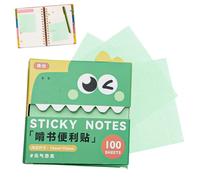 Notes Autocollantes Mignonnes 100 Feuilles Réutilisables Blocs Amovibles