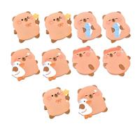 Notes autocollantes mignonnes capybara | Bloc-notes Capybara de 60 feuilles | s amusants pour le bureau, l'école et l'université Note Autocollants Mignons | | Nots Adhésives Kawa