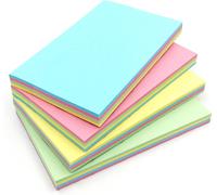 Notes Autocollantes Pastel Post-It Amovibles Blocs-Notes Adhésifs Résistants Listes De Tâches Pour Maison, Bureau Et École Blocs-Mémo Lot De 12 76mm X 127mm, 100 Feuilles Par Bloc
