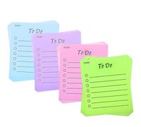 Notes Autocollantes Super Sticky,200 Feuilles Bloc,- Feuillets Super Adhésifs pour Prise de Notes, Listes de Tâches et Rappels