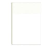 Notes autocollantes transparentes | Bloc-notes translucide imperméable | Bloc-notes adhésif transparent pour papeterie, école, bureau, commutateur d'apprentissage, recherche, planification du travail