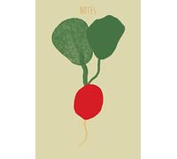 Notes: Cahier radis, couverture fruit illustrée, 90 pages, 15x23 cm