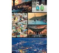 Notes: Carnet de notes | Hyi Nuna Editions | Paysages Busan Corée du Sud | 46 pages petits carreaux | Format A5