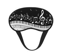 Notes clés du piano,Masques de sommeil occultants, cache-yeux couvrants, masques de sommeil anti-lumière
