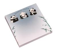 Notes collantes amusantes - Mot Met Animal Memo Pads, Feuilles amovibles | Bloc-notes 3x3inch / 8x8cm, 50 feuilles, fournitures de classe de bureau, devoirs scolaires, notes d'étude, accessoires de pl