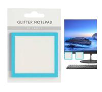 Notes collantes, bloc-notes à paillettes de 0,2 pouce pour l'organisation, marqueur de page autonome.