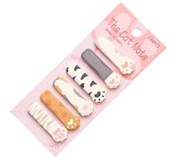 Notes de chat mignon - bloc-notes fournitures scolaires, notes autocollantes polyvalentes, accessoires en papier pratiques, mise en page colorée | Fête d'école en classe pour, parfaite pour l'