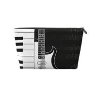 Notes de Guitare et de portée, Trousse de Toilette Trousse de Maquillage Sac à cosmétiques Trousse de Toilette de Voyage Portable
