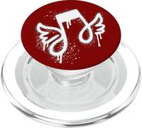 Notes de Musique - Ailes de Musique - Ailes d'ange - T-Shirt de Musique PopSockets PopGrip pour MagSafe