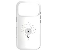 Notes de Musique Amusantes Fleur de Pissenlit Coque pour iPhone 17 Pro