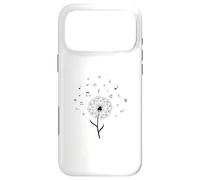 Notes de Musique Amusantes Fleur de Pissenlit Coque pour iPhone 17 Pro Max