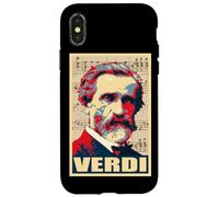 Notes de Musique de Giuseppe Verdi Coque pour iPhone X/XS