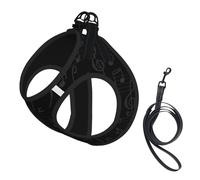 Notes de Musique de Touches de Piano Vintage,Harnais pour Animaux de Compagnie, Harnais réfléchissant réglable pour Chien,L