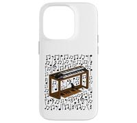 Notes de Musique d'orgue de Jazz, Musicien organiste Coque pour iPhone 14 Pro