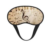 Notes de musique Piano,Masques de sommeil occultants, cache-yeux couvrants, masques de sommeil anti-lumière