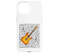 Notes de Musique pour Guitare électrique, Guitariste Coque pour iPhone 15