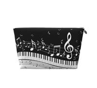 Notes de Musique Volantes Touches de Piano Musical, Trousse de Toilette Trousse de Maquillage Sac à cosmétiques Trousse de Toilette de Voyage Portable