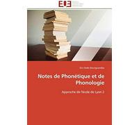Notes De Phonétique Et De Phonologie