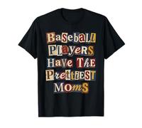 Notes de rançon drôles de Joueurs de Baseball Les Plus Jolies Mamans T-Shirt