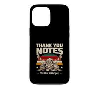 Notes de Remerciement écrites avec Amour Retro Sunset Coque pour iPhone 13 Pro Max