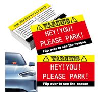 Notes de stationnement amusantes, mauvaises notes de stationnement | 50X Raisons d'infractions multiples Amendes drôles pour violations de stationnement | Amendes pour infraction de stationnement