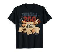 Notes des fondateurs du Projet America Group 4 Juillet T-Shirt