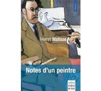 Notes du peintre - Henri Matisse - De Paris Eds Max Chaleil - broché - Essai
