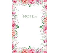 NOTES: Elegant Rose Journal for Gardening Progress, To-Do Lists, School Assignments, Personal Reflections, Gift for Women
