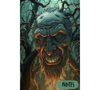 Notes: Green and Black Tree Man - Horror