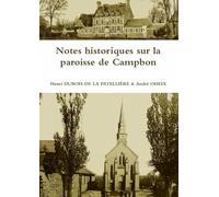 Notes historiques sur la paroisse de Campbon