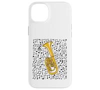 Notes Musique pour cor ténor, Musicien de cuivres Coque pour iPhone 14 Plus