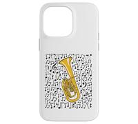 Notes Musique pour cor ténor, Musicien de cuivres Coque pour iPhone 14 Pro Max