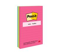 Notes pop-up Post-it 3 x 3 en 12 blocs de notes autocollantes prfres des tats-Unis, couleurs vives poptimistes, retrait propre, recyclable (R